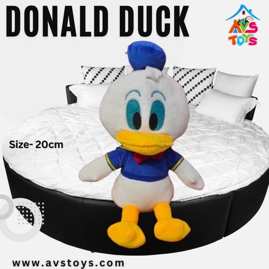 AVS New Cute & Small Donald Duck Plush Toy For Kids 20cm (Blue)