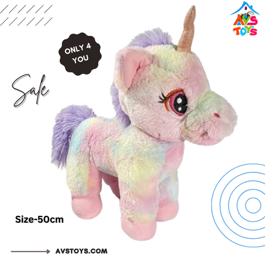 AVS New Super soft & Cute Unicorn Soft Toy For Kids 50cm
