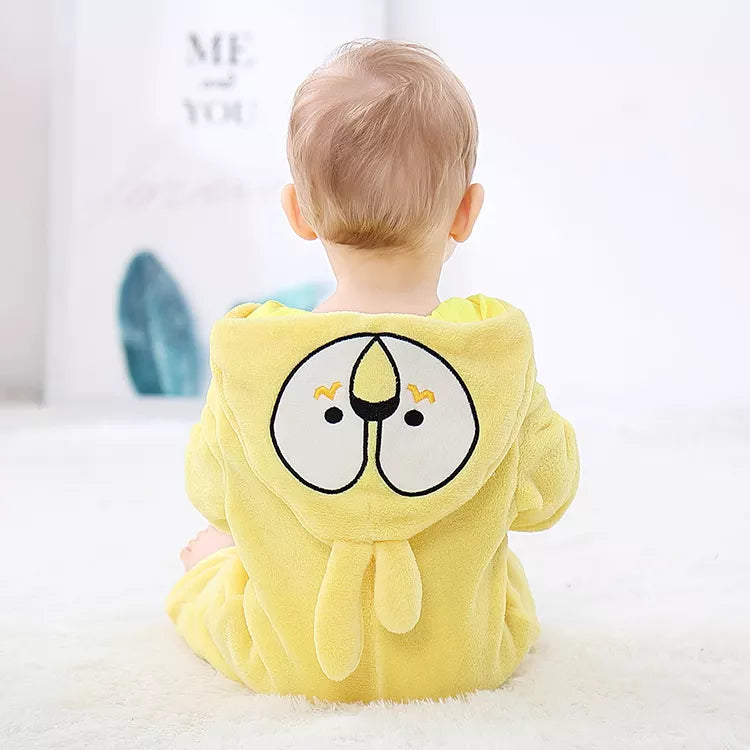 AVS Baby Cartoon Dress Owl Shape yellow