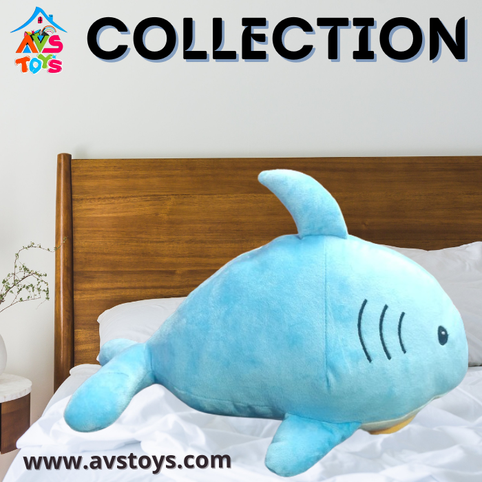 AVS New Soft, Adorable, And Plushy Shark for Kids 45cm