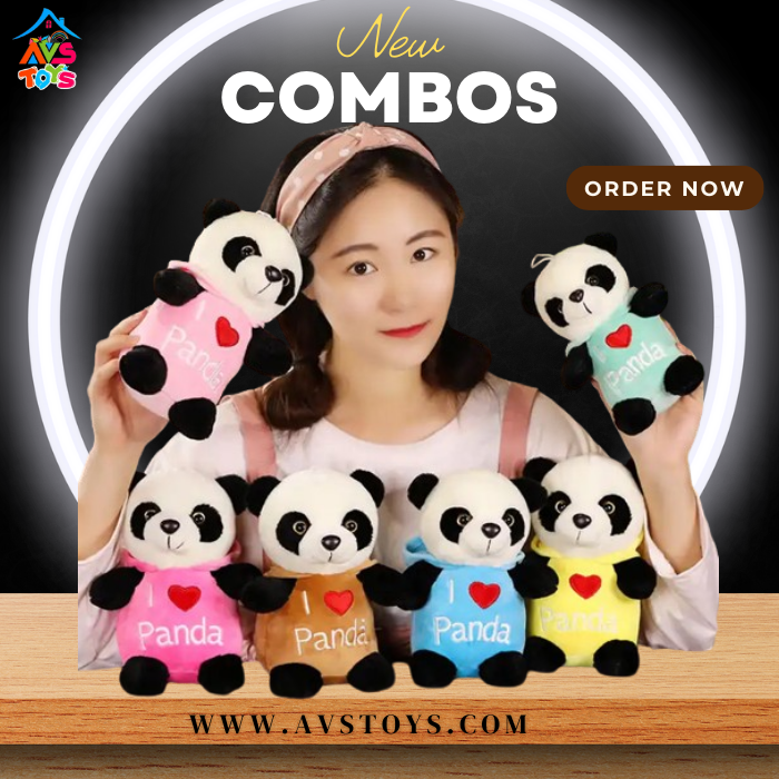 AVS New And Cute Panda with T-shirt For kids