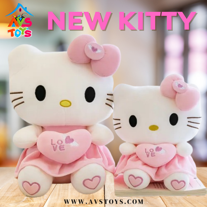 AVS New & Adorable Kitty For Kids 20cm (Pink)