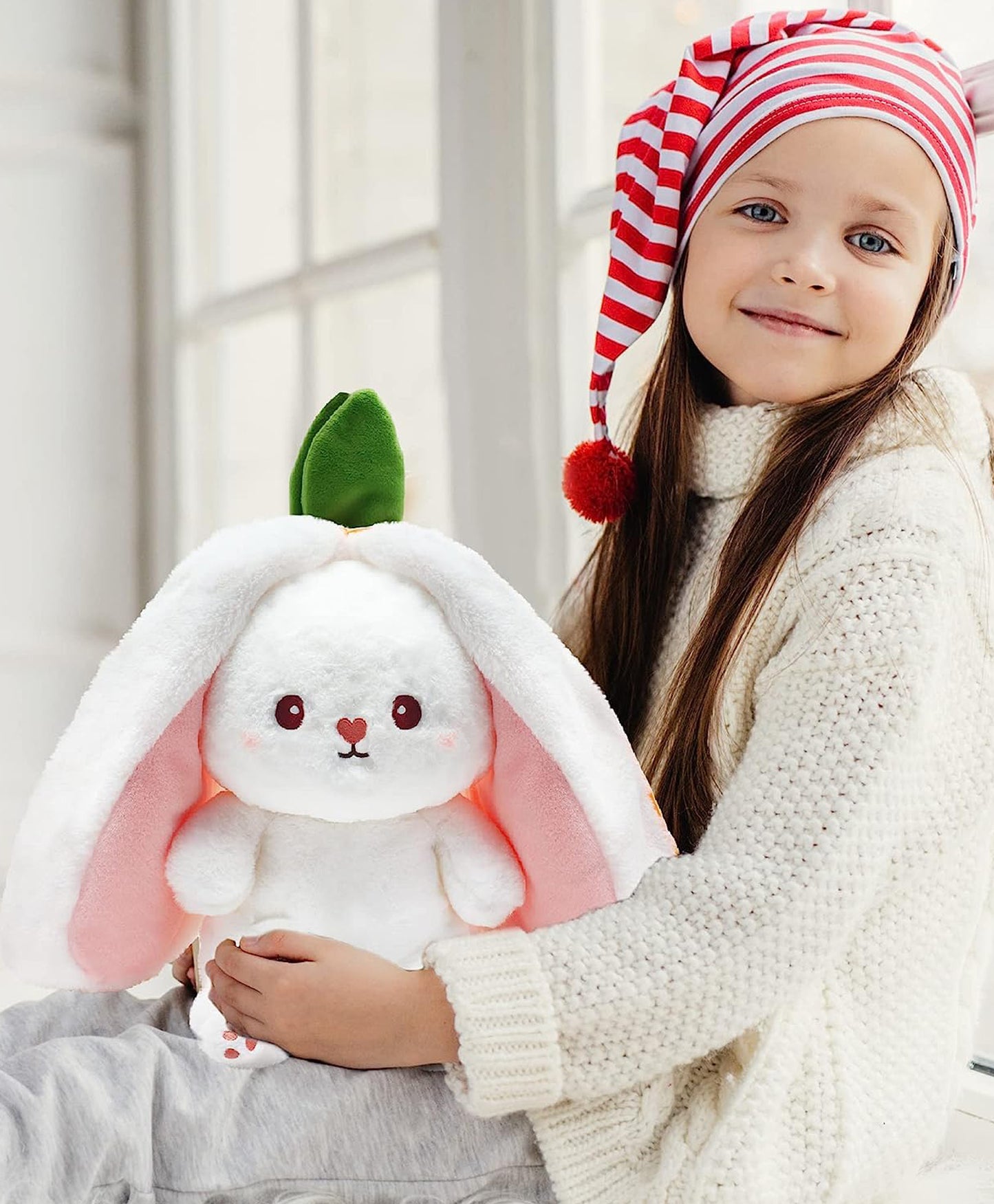 AVS Reversible Rabbit Soft Toy For Kids 20cm