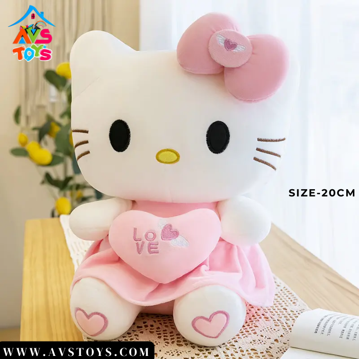 AVS New & Adorable Kitty For Kids 20cm (Pink)