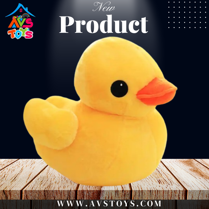 AVS New Soft And Adorable Yellow Duck For Gifts 20cm