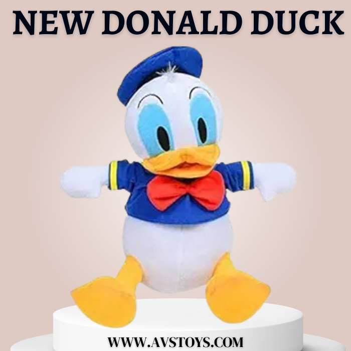 AVS New Adorable Donald duck Plush Soft Toy For Kids 25cm