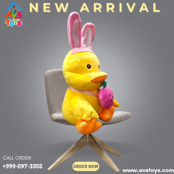 AVS New Delightful And Plushy Duck with Strawberry 30 cm