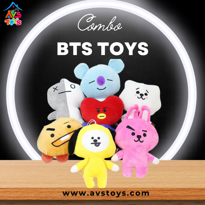 BTS Combo Soft toys for kids 30cm