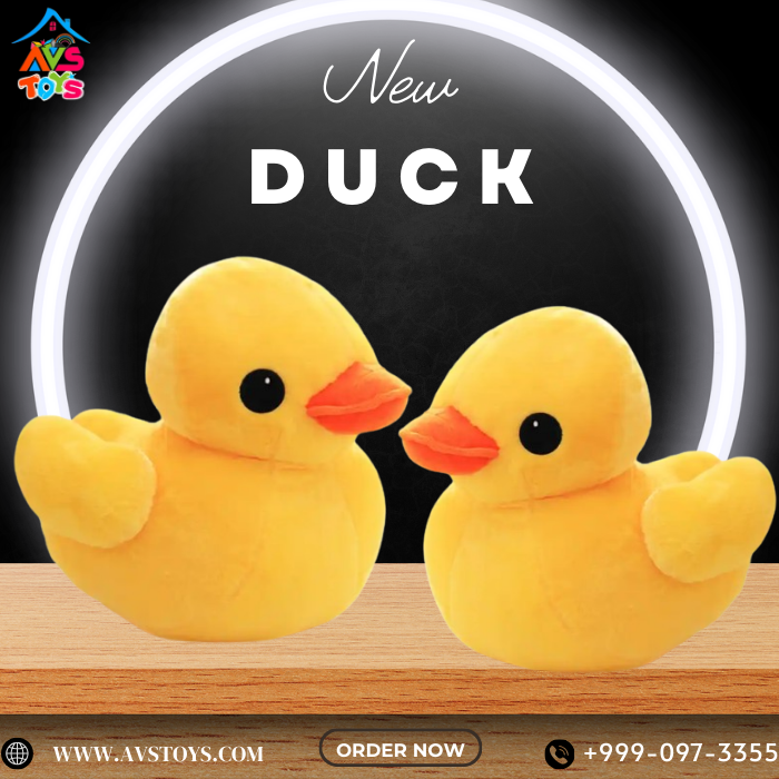 AVS New Soft And Adorable Yellow Duck For Gifts 20cm