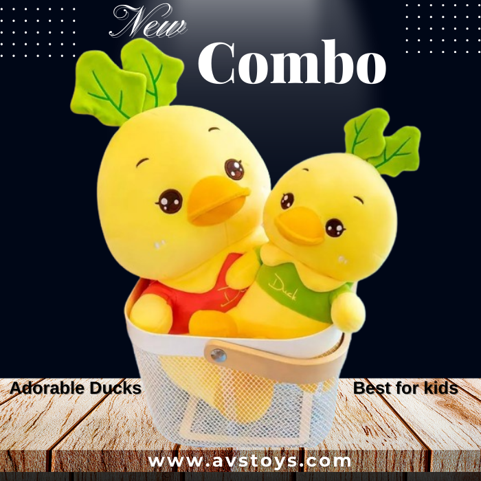 AVS New Adorable Duck Combo with T-Shirt for kids 30cm