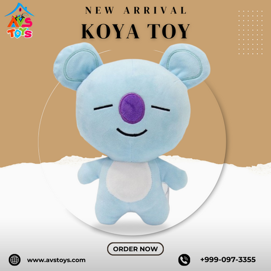 AVS toys koya toy blue baby BTS  - 30 cm (blue)