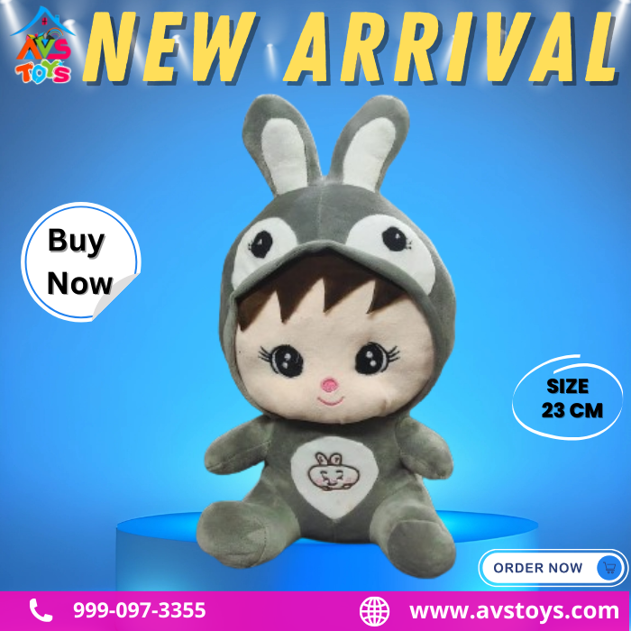 AVS New Attractive Sitting Rabbit Plush toy for kids 23cm