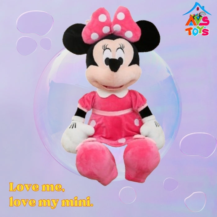 AVS Minnie soft toy Stuffed Plush Toy for Baby - 60 cm