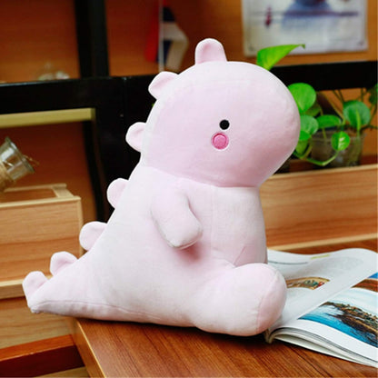 AVS Cute Pink Dinosaur Plush Toy – 20 cm | Ultra Soft &amp; Huggable