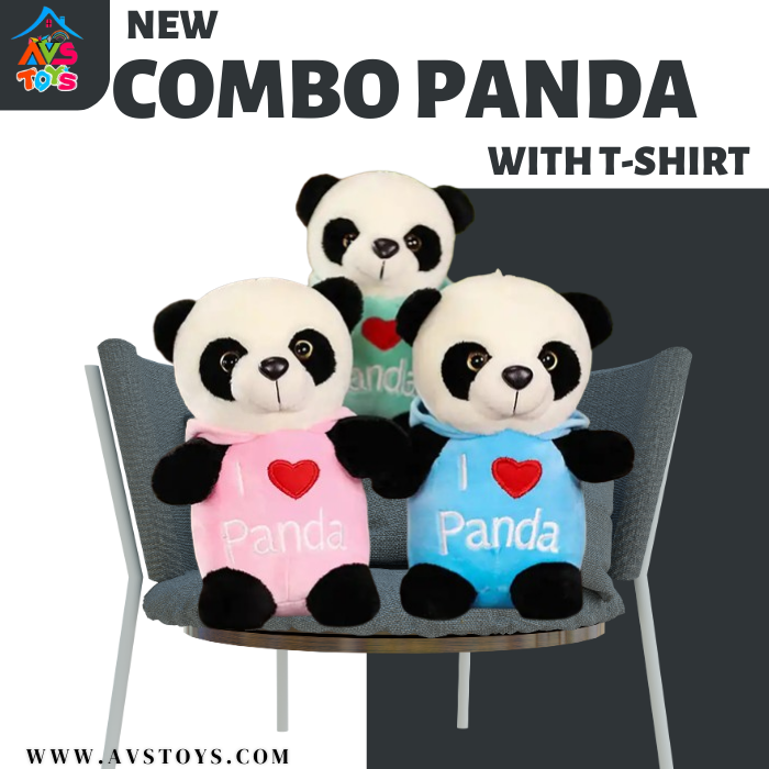 AVS New And Cute Panda Combos For kids 40cm