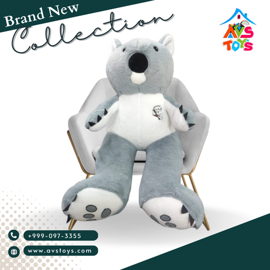 AVS New Soft And Adorable Koala Plush Toy for Kids 70cm (Gray)