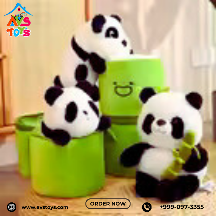 AVS New Adorable Bamboo Panda - 9 Inch